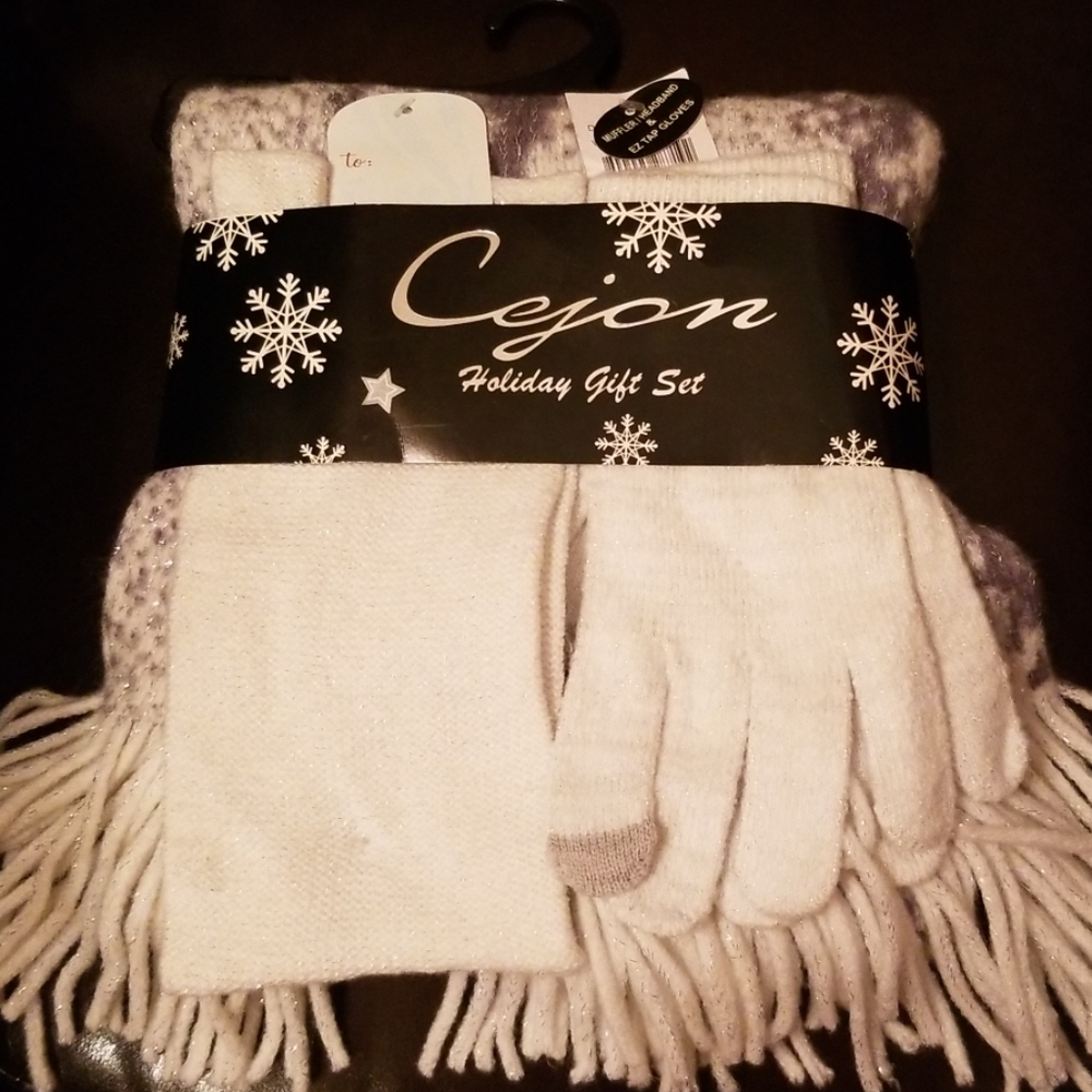 3-Piece Cejon Scarf Set